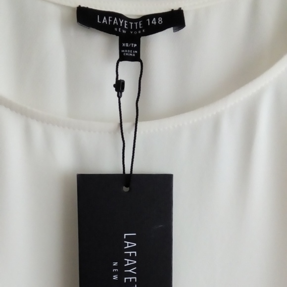 LAFAYETTE 148 NEW YORK Ruthie Silk Blouse - Picture 2 of 6